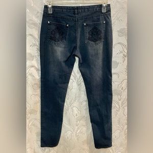 OUT Jeans Dark Blue Stretch Size 8